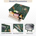 thumbnail image 3 of FORMRS Womens Corduroy Tote Bag Crossbody Shoulder Purse Handbag with Detachable Strap, Tiger and Peacock Pattern, 3 of 7