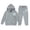 Grey, variant on Girls Two Piece Outfits Size 14-16 Graphic Long Sleeve Hoodie Pullover Tops and Pants Trendy Fall Winter Clothes for Boys