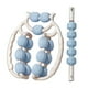 thumbnail image 2 of Rodillo de masaje para piernas, masajeador de mano de 360 degree para relajación muscular. azul blanco, 2 of 9