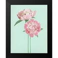 thumbnail image 2 of Dos Santos, Bella 19x24 Black Modern Framed Museum Art Print Titled - SummerPeonies, 2 of 5