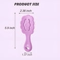 thumbnail image 2 of ACDANC Small Dog Grooming Brush,Cloud Shape Puppy Brush Detangling Dog Hair Brushes for Wet Or Dry-Perfect for Shih Tzus,Yorkies,Maltipoos-Puppy Hair Brushes for Maltese and Small Breeds, 2 of 9