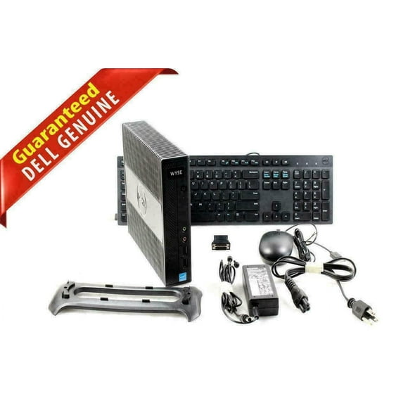 Dell Wyse Zx0_7010 Thin Client AMD G-Series G-T52R 1.50GHz 2GB RAM DDR3 SDRAM 4GB SSD WES7 RJ45 9M9P7 Kit No Keyboard Used