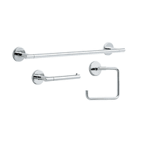 Delta LDL63-PC Lyndall Bath 3 Piece Bath Accessory Set w/ 24" Towel Bar Chrome