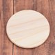thumbnail image 3 of Posavasos de madera sin terminar de 3 piezas Rodajas de madera natural sin terminar para manualidades Redondas con antideslizante para decoración de bodas/Posavasos en blanco, 3 of 5