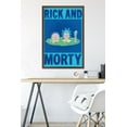 thumbnail image 6 of Rick And Morty - Title Wall Poster, 22.375" x 34", Framed, 6 of 6