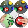 thumbnail image 5 of Yes No Sound Buzzers Answer Buzzers Sound Button Talking Button Learning Buzzers Dog Buttons Pet Talking Button For Funny Party, 5 of 5