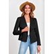 thumbnail image 4 of Abrigo PRETTYGARDEN de Ante Sintético Abierto Corto Negro Talle XL, 4 of 9