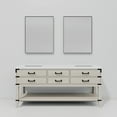 thumbnail image 4 of Norwalk 72 in W White Oak Double Bath Vanity, Cultured Marble Top, and 34 in Mirrors, 4 of 9