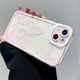 thumbnail image 5 of Funda de teléfono con patrón de mariposa rosa para iPhone 16, 14, 13, 12, 11, 15 Pro Max, 7, 8 Plus, XS, XR, X, SE 2022, funda suave con borde personalizado, 5 of 5