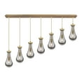 thumbnail image 2 of Innovations Lighting - Owego - 7 Light Cord Hung Linear Pendant In Art Deco, 2 of 7