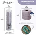 thumbnail image 5 of The Beadsmith S-Lon Heavy Nylon Cord – Lavender Color – TEX400, .9mm Diameter, 4-Pack, 35 Yard Spools – For Stringing Beading Crochet, Micro-Macrame Jewelry & Kumihimo Projects, 5 of 8