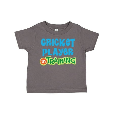 

Inktastic Cricket player in training Gift Toddler Boy or Toddler Girl T-Shirt