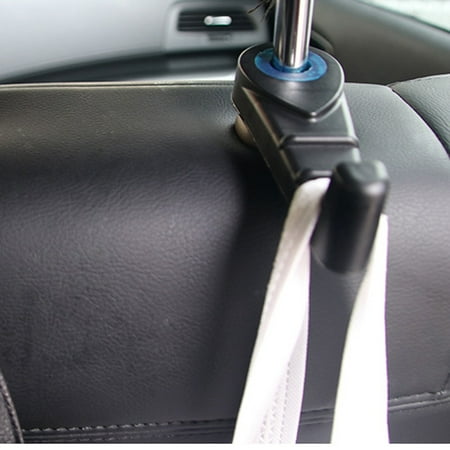 Universal Car Back Seat Headrest Hanger Holder Hooks For Bag Purse Cloth (Best Way To Clean Black Cloth Car Seats)