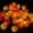 Warm White+Orange, variant on Rattan Ball String Lights, 3m/9.8ft,Battery Operated 20 LED String Lights, Indoor Fairy String Lights Decorative for Bedroom Party Wedding