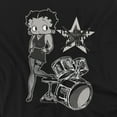 thumbnail image 2 of Betty Boop T-Shirt With The Band Unisex Graphic Tee For Men & Women, 2 of 7