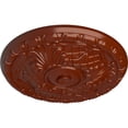thumbnail image 3 of Ekena Millwork 15 3/4"OD x 5/8"P Amelia Ceiling Medallion (Fits Canopies up to 4 1/8"), Hand-Painted Firebrick, 3 of 6