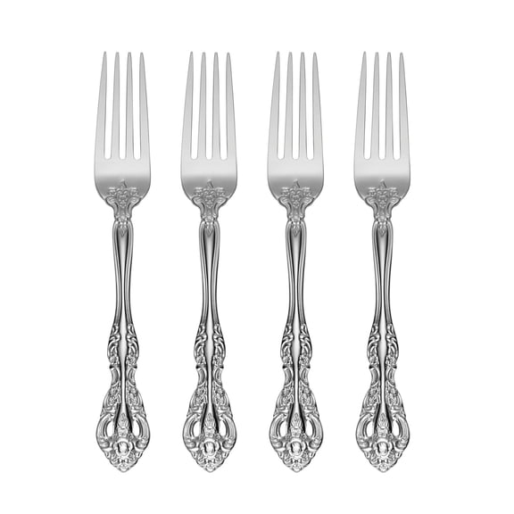 Oneida Michelangelo 18/10 Stainless Steel Dinner Forks (4 Count)
