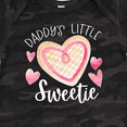 thumbnail image 4 of Inktastic Daddy's Little Sweetie with Pink Heart Cookie Boys or Girls Baby Bodysuit, 4 of 5