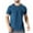Blue, variant on Up to 65% off Shirt Men, Xunlbb Men's Solid Color Sport Shirt With Lapel Short Sleeve Lapel Top/Shirt