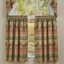 Park Designs Moose Jacquard Tiers 72" x 36"