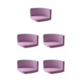 thumbnail image 1 of kurtrusly Trilateral Chair Covers Wide Application And Strong Elastic Chair Protection Made Easy Polyester Cover Chairs Decoration Light purple 5Set, 1 of 6
