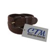 thumbnail image 3 of CTM®  Elastic Braided Belt with Covered Buckle  (Men's Big & Tall), 3 of 4