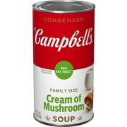 Campbells Condensed 98% Fat Free Cream of Mushroom Soup, 22.6 Ounce Can