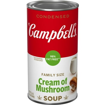 Campbells Condensed 98%  Free Cream of Mushroom Soup, 22.6 Ounce Can