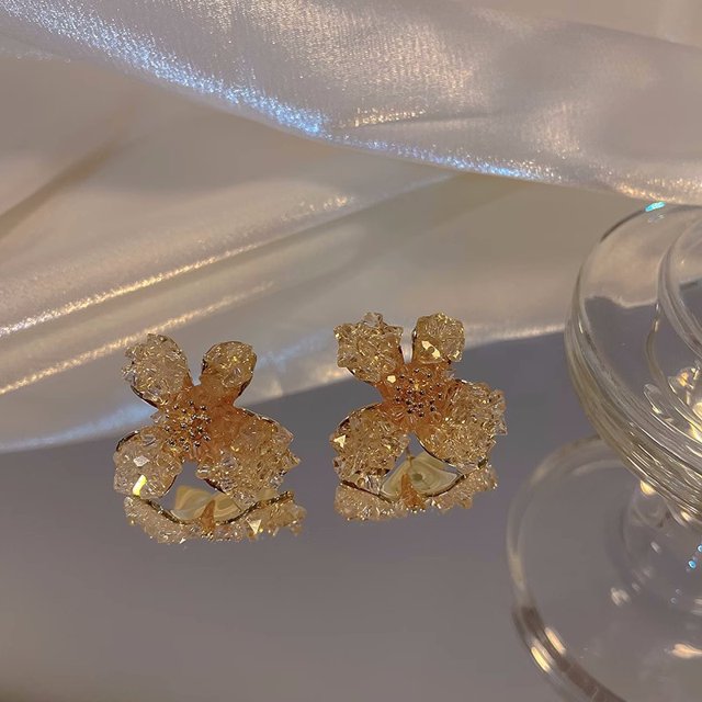 Pendientes retro coreanos con broche de plata S925, joyería elegante con viento frío para las orejas, pendientes de nicho con sentido avanzado