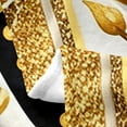thumbnail image 4 of Manfei Black Gold Butterfly Throw Blanket for Couch 40x50, Dreamy Golden Blossoms Plush Blanket, Modern Aesthetic Flannel Throw, Microfiber Bedroom Decorative, 4 of 6