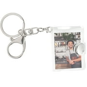 Mini Photo Keychain, DIY Small Custom Leather Memory Photo