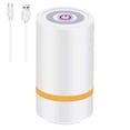 thumbnail image 1 of Mini sellador de bolsas portátil recargable por USB, de mano, para cocina, inteligente, para alimentos pequeños, para el hogar, con 10 bolsas, color blanco, 1 of 8