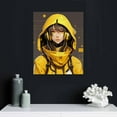 thumbnail image 4 of COMIO Cyberpunk Edgerunners Anime Frame Scroll Poster Wall Hanging Decor Paintings Wood Frame Kit Hanger for Living Room Bedroom Decoration, 4 of 4