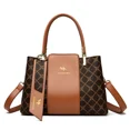 thumbnail image 3 of Bolso de mano de lujo con estampado de moda, de gran capacidad, de cuero suave, para mujer, bandolera de hombro, de diseñador de ocio, bolsos y carteras para mujer, 3 of 5