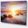 thumbnail image 2 of Evening Sun Over Moeraki Boulders, 2 of 3