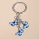 thumbnail image 1 of LLavero de animales voladores esmaltados para mujeres y niñas, accesorios de bolso, joyería hecha a mano, mariposa colorida, lindo, 1 of 4