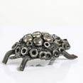 thumbnail image 3 of Kalifano RMS-200T-N 2 in. Turtle Recycled Metal Sculpture, 3 of 4