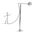 thumbnail image 3 of Swing Men Art Craft,Arte equilibrio física juguete mesa de escritorio niños ,física ciencia juguetes newtons cuna acero real,gadgets adornos antiestrés adultos magnético,péndulo juego, 3 of 6