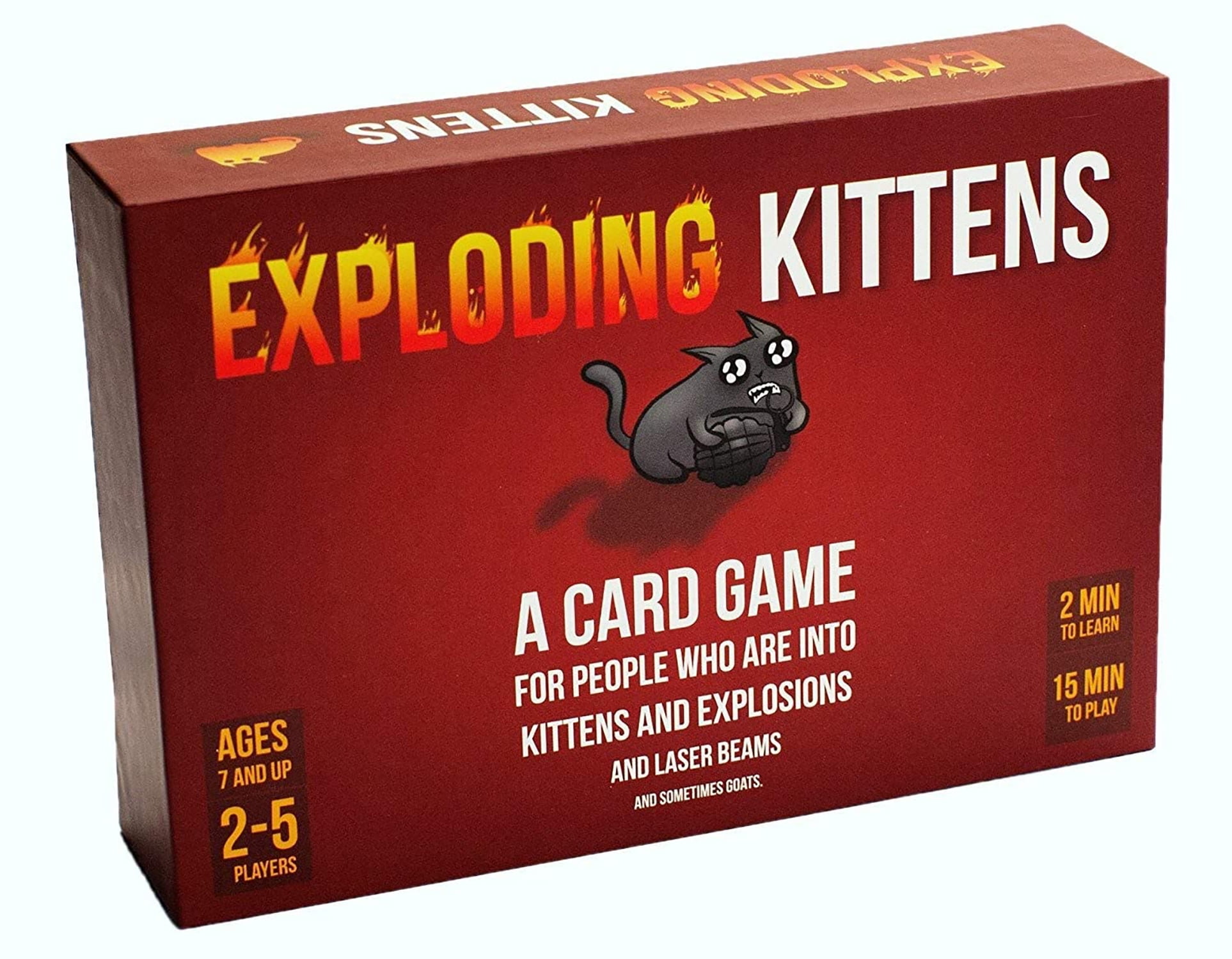 2-5 PLAYERS NEW SEALED EXPLODING KITTENS NSFW DECK EDITION CARD GAME AGES 30 