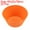 Orange, variant on Uxcell Wax Melt Warmer Liner Silicone Rubber For Candle Fragrance Melter 1.77 x 1.26 inch 20 Pcs Purple