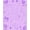 Purple, Pattern 2, variant on ODIKA 5'x7' Machine Washable Non-Slip Area Rug, Fairy Tale Castle Learning Playmat with Letter High Traffic Rug, Purple, 693082