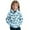 A-Blue19, variant on XUELUO Little Girls Jacket Butterflies Print Zipper Closure Hooded Long Sleeve Jackets Cute Style Early Spring Daily Chic Tops