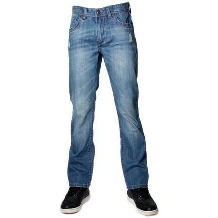 Custom Designer Jeans - RNZ Premium Designer Fashion Mens Distressed Jeans - Multiple Styles