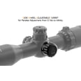 thumbnail image 3 of UTG 3-12x32 BugBuster Riflescope, Matte Black with Second Focal Plane Mil-Dot Reticle, Side Parallax Focus, 1" Tube, Dovetail Rings, 3 of 10