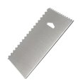thumbnail image 2 of Xingzhi Stainless Steel Cake Scraper Cream Icing Smoothers Teeth Edge Cakes Decorating Sugar Craft Baking Accessory Household Tools 15*9.8cm Type 1, 2 of 9