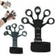thumbnail image 1 of Paquete de 2 fortalecedores de dedos, fortalecedores de agarre de mano, 6 bandas de silicona resistentes, estirador de muñeca, ejercitador de dedos para guitarra, 1 of 5