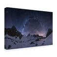 thumbnail image 4 of Canvas Wall Art - Carlos Gonzalez 'Via De Invierno' Wall Art for Living Room, Bedroom, or Office Décor by Trademark Fine Art - 32 x 22 Inches, 4 of 4