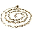 thumbnail image 2 of Soumake Waist Belt Beads Decoration Adjustable Faux Pearl Dress Waist Belt for Women, 2 of 8