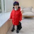 thumbnail image 7 of Toddler Girls' Boys' Cute Jackets & Coats Baby Kids Winter Thick Warm Parkas Hooded Windproof Outwear Jackets For Boys Girls Size 5-6T, 7 of 7