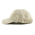 thumbnail image 3 of Polo Style Baseball Cap Ball Dad Hat Adjustable Plain Solid Washed Cotton Mens Womens Khaki, 3 of 6